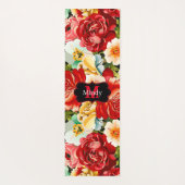 Tapis De Yoga Belle florale (Dos)