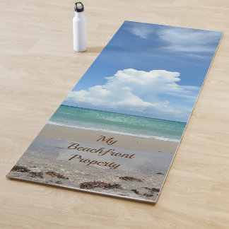 Tapis De Yoga Belle Plage de Paysage marin Yoga Mat