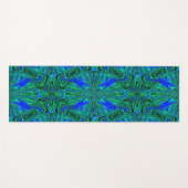 Tapis De Yoga Belles papillons.... (Devant (Horizontal))