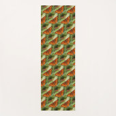 Tapis De Yoga Belles papillons Comma Satyr Orange (Devant)