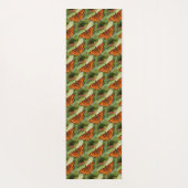 Tapis De Yoga Belles papillons Comma Satyr Orange (Dos)