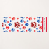 Tapis De Yoga Best Dog Mom Ever (Devant (Horizontal))