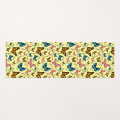 Tapis De Yoga Beurre printemps (Devant (Horizontal))