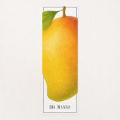 Tapis De Yoga Big Mango, Sweet Fruit and Name (Devant)