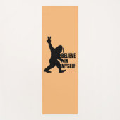 Tapis De Yoga Bigfoot-Je crois en moi-même (Devant)