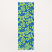 TAPIS DE YOGA BIKINI ROSE (BLEU/VERT) (Devant)