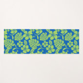 TAPIS DE YOGA BIKINI ROSE (BLEU/VERT) (Devant (Horizontal))