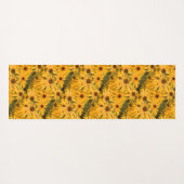 Tapis De Yoga Black Eyed Susan Blooms (Dos (Horizontal))