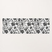 Tapis De Yoga Black Roses (Dos (Horizontal))