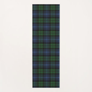Tapis De Yoga Black Watch Ancien Tartan écossais