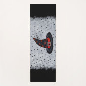 Tapis De Yoga Black Witch Casquette Argent Boucle Araignée Black (Devant)