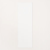 Tapis De Yoga Blanc solide (Devant)