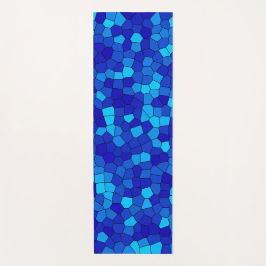 TAPIS DE YOGA BLEU (Devant)