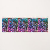 Tapis De Yoga Bleu (Dos (Horizontal))