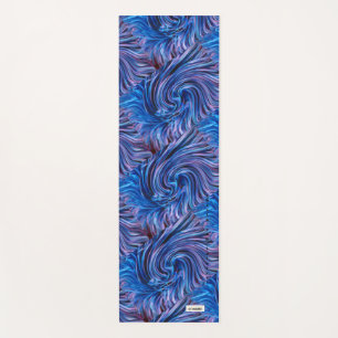 Tapis De Yoga Bleu