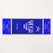 Tapis De Yoga Bleu (Devant (Horizontal))