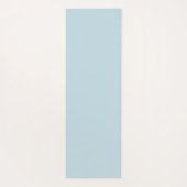 Tapis De Yoga Bleu Bande côtière Nautique Preppy (Dos)