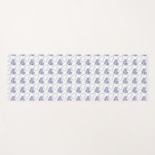 Tapis De Yoga Bleu Berry Delicious (Devant (Horizontal))