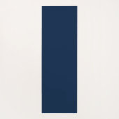 Tapis De Yoga Bleu, blanc et doré Marbre flûtes Art fluide (Dos)