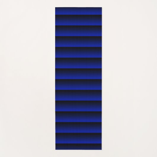Tapis De Yoga Bleu électrique (Devant)