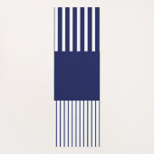 Tapis De Yoga Bleu et blanc (Dos)