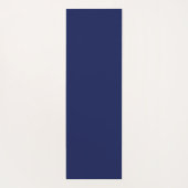 Tapis De Yoga Bleu et blanc motif abstrait unique (Dos)