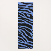 Tapis De Yoga Bleu et noir Posters de animaux (Dos)