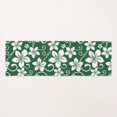 TAPIS DE YOGA BLEU HAWAII (VERT FORESTIER) (Devant (Horizontal))