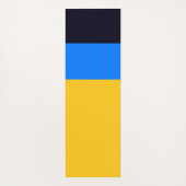 Tapis De Yoga Bleu jaune (Dos)