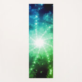 Tapis De Yoga Bleu vert clair à l'extrémité du tunnel (Devant)