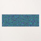 Tapis De Yoga Blobs psychédéliques (Dos (Horizontal))