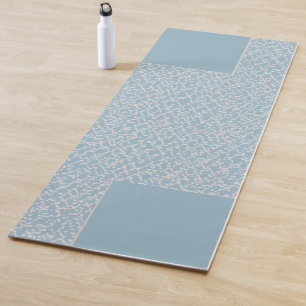 Tapis de Yoga Bloc de Couleur Géométrique Abstrait
