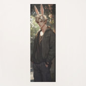 Tapis De Yoga Blond Anime Bunny Boy (Devant)