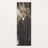 Tapis De Yoga Blond Anime Bunny Boy (Dos)