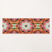 Tapis De Yoga Blooms roses...... (Devant (Horizontal))