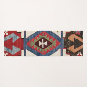 Tapis De Yoga Blue Diamond Arrow Konya // 19e siècle (Dos (Horizontal))