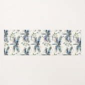 Tapis De Yoga Blue Dragonflies (Devant (Horizontal))