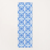 Tapis De Yoga Blue French Toile Pattern (Devant)