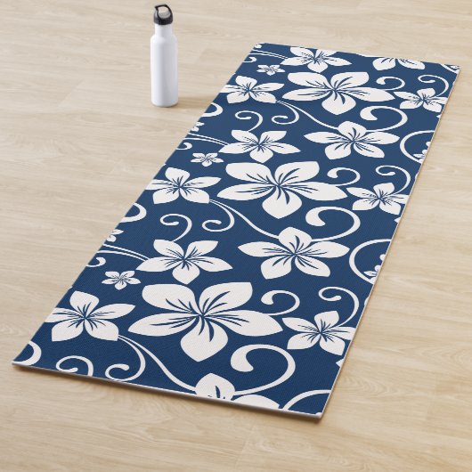 TAPIS DE YOGA BLUE HAWAII (MARINE) (En situation)