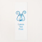 Tapis De Yoga Blue Lyre (Devant)