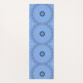 Tapis De Yoga Blue mandala magic yoga mat (Dos)