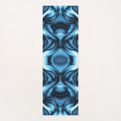 Tapis De Yoga Blue Silk wave (Devant)