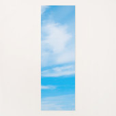 Tapis De Yoga Blue Sky Clouds Creative Design Fitness Modèle (Devant)