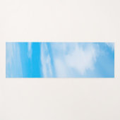 Tapis De Yoga Blue Sky Clouds Creative Design Fitness Modèle (Devant (Horizontal))