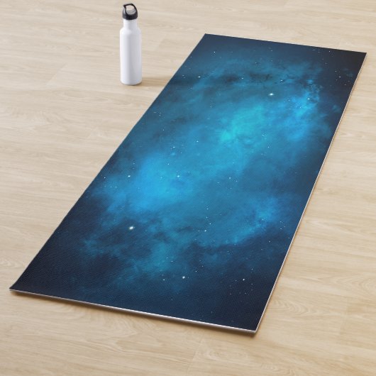 Tapis De Yoga Blue Star Galaxy Universe Guérison Yoga Mat (En situation)