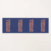 Tapis De Yoga Bluebonnet Texan (Devant (Horizontal))