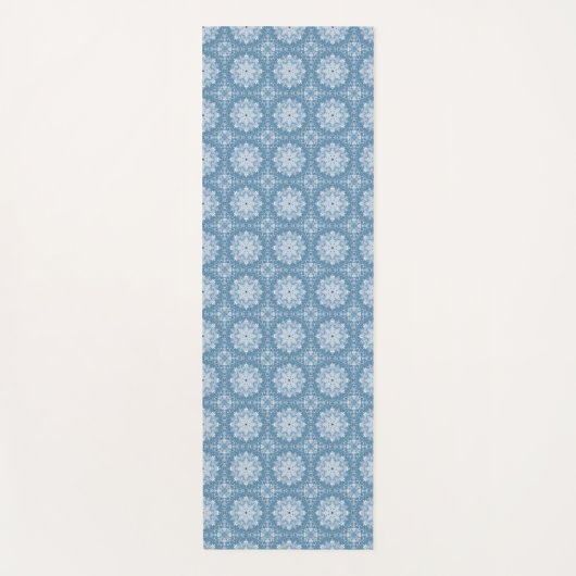 Tapis De Yoga Blues d'hiver (Devant)