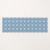Tapis De Yoga Blues d'hiver (Devant (Horizontal))