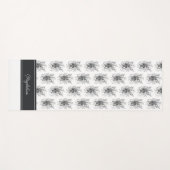 Tapis De Yoga Blume Tangle Art, gezeichnet -  (Devant (Horizontal))