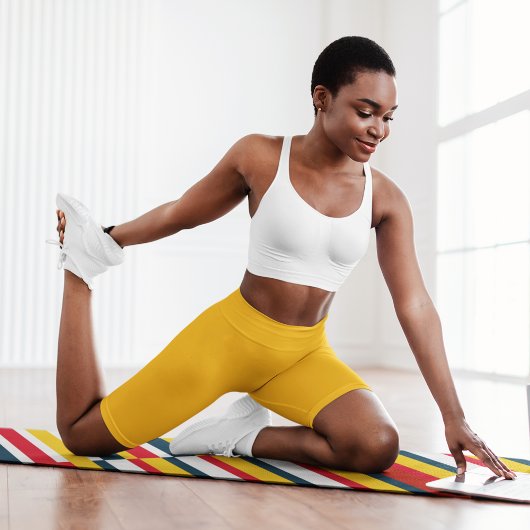 Tapis De Yoga Bohème rayé